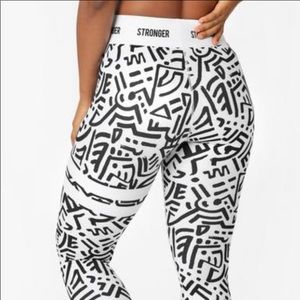 Stronger Safari Collection Maze Tights